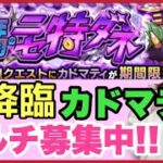 【🔴モンスト生配信】新イベ初降臨カドマティの運極作り！一緒にマルチやりましょ〜🍀【モンスターストライク】