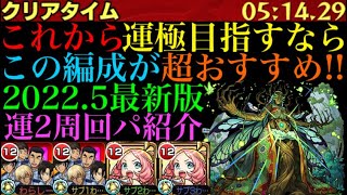 【モンスト】これからカウシーディヤの運極を目指す人必見!!2022年最新版の運2周回パが快適すぎる!!【警察学校同期使ってみた】【名探偵コナンコラボ】