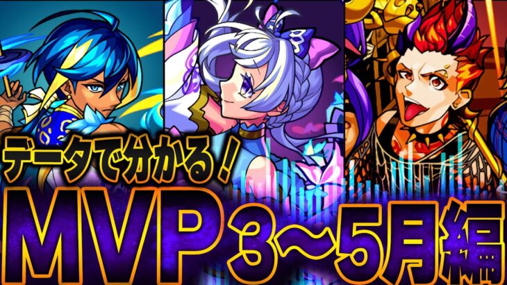 【モンスト】集計結果発表！３〜5月最も活躍したMVPは誰だ！？