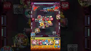 【モンスト】紋章も友撃もないけどワンパン！【向日葵獣神化】#モンスト#向日葵獣神化#ワンパン