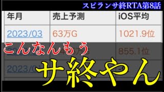 1ヶ月でサ終確定演出の売り上げを叩き出すモンストスピンオフがこちら【スピランサ終RTA8】