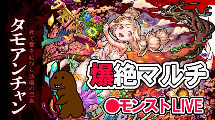 【モンスト】参加型マルチ　新爆絶　タモアンチャン