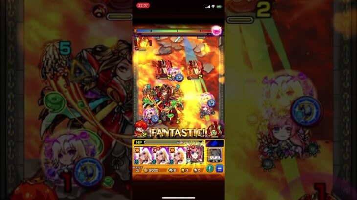 ［モンスト ］ルシファー改自陣艦隊で覇者登ろう31階【おかえり♬】