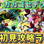 【モンスト】キャラは完璧！！新轟絶カカゴセデク初見攻略生配信！