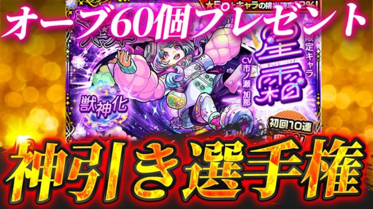 【モンスト】神引き選手権〜ミッドナイトパーティー〜