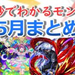 【モンスト】30秒でわかる「5月まとめ」【総集編】