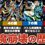 【実装から2年】天魔の孤城「試練の間」について、初回環境と現環境を比較してみた【モンスト】【ゆっくり解説】