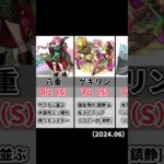 リセマラランキング（2024年6月時点）【モンスト】 #Shorts