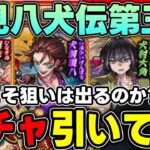 【ガチャ】新イベ≪里見八犬伝 第三巻≫『雛衣/犬村大角/犬飼現八』を引いていく【モンスト】