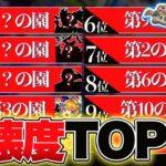 【モンスト】ついに全階層がヌルゲーに…空中庭園崩壊度ランキングTOP10