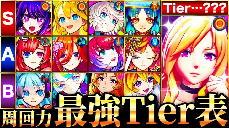 【モンスト】化け物友情全員参戦！周回性能最強キャラランキングTOP30《Tier表》《最新版：2024年11月》