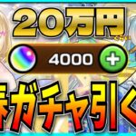 モンスト歴1年の新参が超獣神祭に20万円ぶち込むだけの配信。【エル・新春ガチャ】