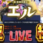 【ガチャLIVE】エル運極なるか！？無課金オーブ12000個で｢新春超獣神祭｣を引く！！【モンスト】