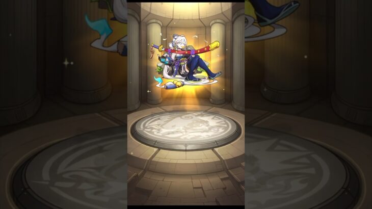 欲しいキャラ全部出た！(全部じゃないけど) #モンスト #プレミアムセレクションガチャ #shorts