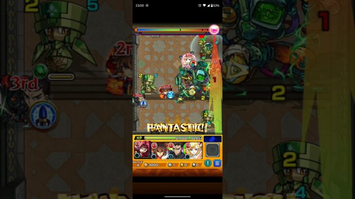 【モンスト】覇者の塔 28階 グリーンブレークスルー(モンスト #13)  #モンスト