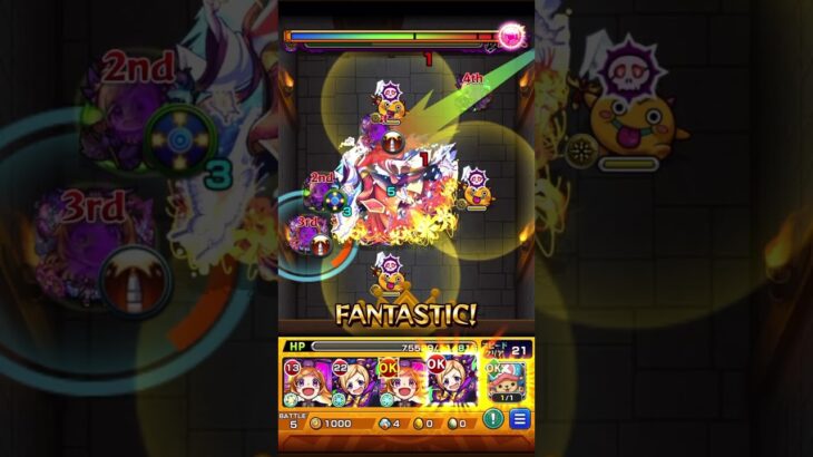 【超究極】 楼蘭をヴィランパンドラ＆パンドラ 木属性2体ミッション編成でクリア！！！ #モンスト #薬屋のひとりごと