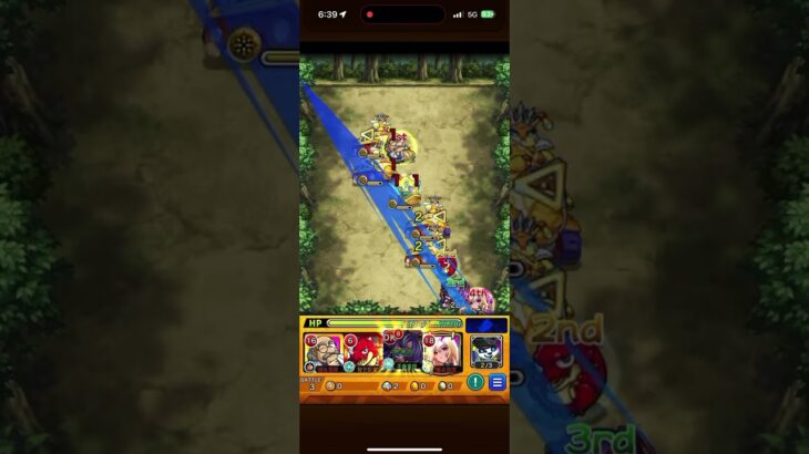 怪物彈珠 狐之里 刷鑽4手 #モンスト #怪物彈珠