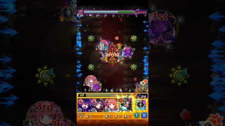 奇跡？ちょっとの隙間を縫ってエレメントに入れず…#モンスト #名探偵コナン