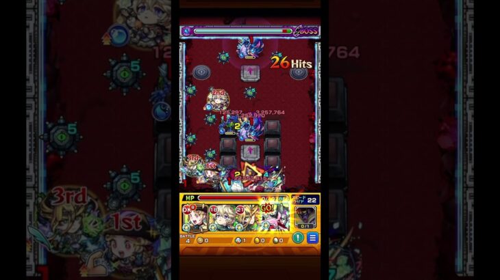 モンストシュリン&ガーラワンパン #モンスト #スマホゲーム #モンスターストライク #ワンパン #おすすめ #攻略