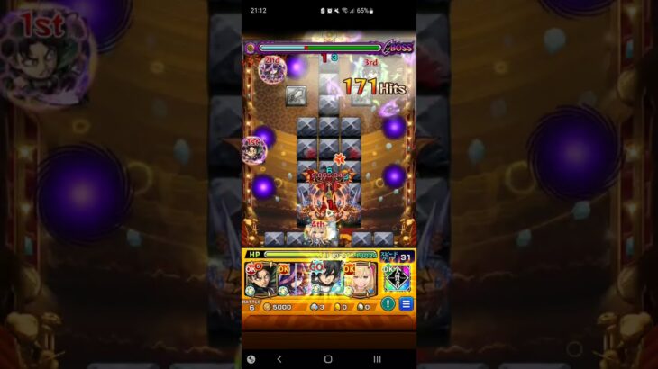モンスト　ミカサ使ってみた#進撃の巨人