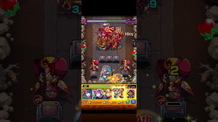 #モンスト #鬼滅の刃 #ワンパン 我妻善逸　霹靂一閃６連！！