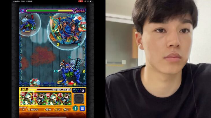 【本気のモンスト】ヤマトタケル　スピード攻略対戦解説実況対局