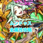ムンドゥス全属性攻略 モンスト