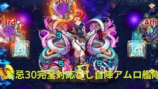 禁忌30完全対応なし自陣アムロ艦隊!!