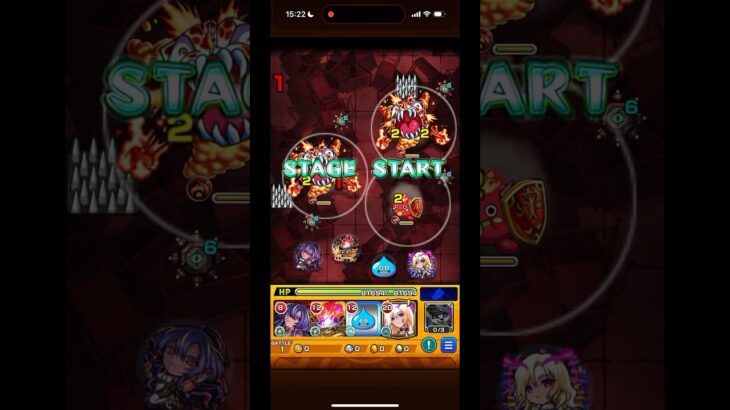 つきひフェニックスメダル周回！【ルシファー編成】#モンスト #モンスト攻略 #メダル稼ぎ#モンスターストライク #つきひフェニックス#つきひ#ルシファー #ワンパン #games #game